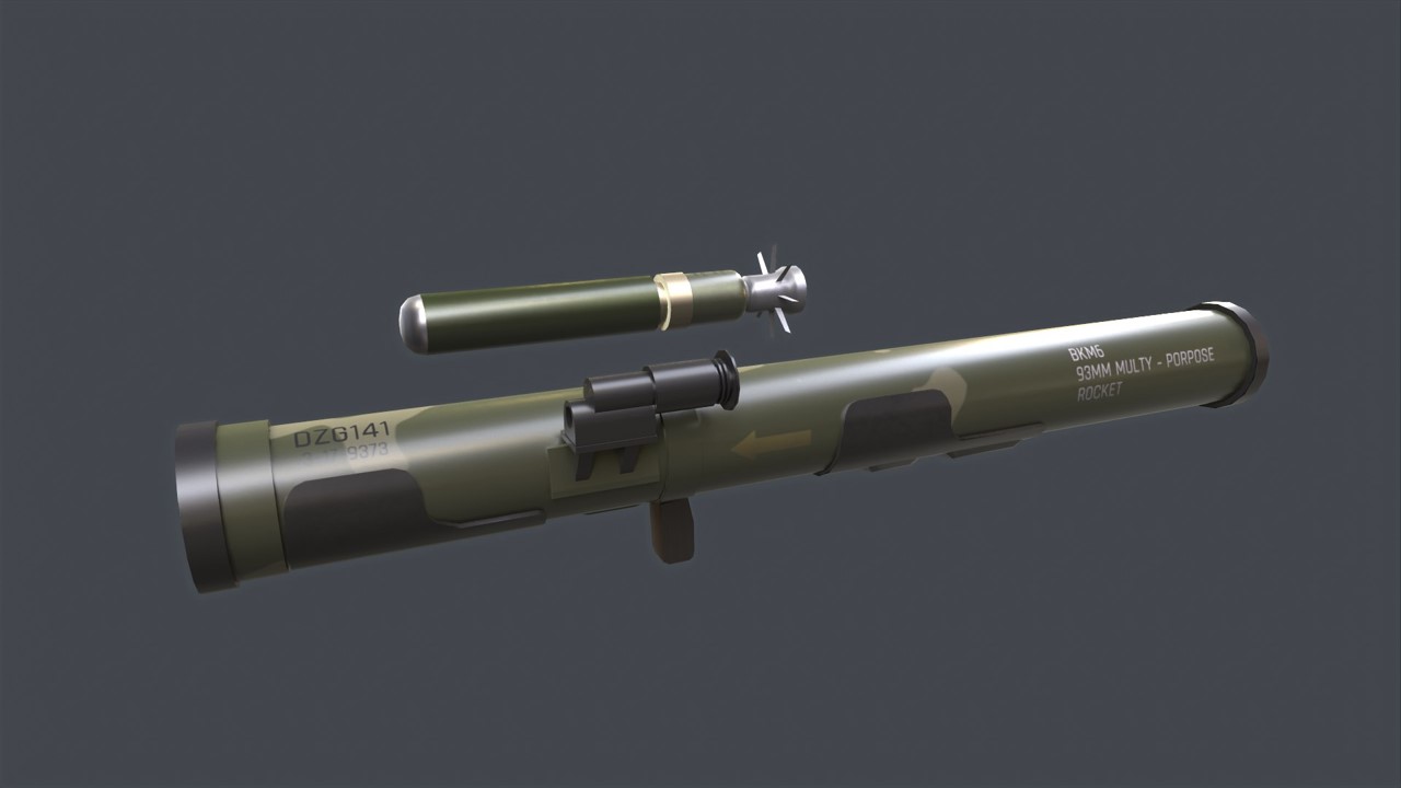 DZG-141 Chinese Rocket Launcher (A)